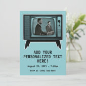 Kennedy Nixon 1960 Fernsehdebatte Einladung (Stehend Vorderseite)