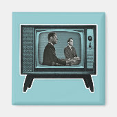 Kennedy Nixon 1960 Fernsehdebatte Magnet (Vorne)
