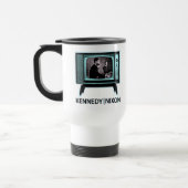 Kennedy Nixon 1960 Fernsehdebatte Reisebecher (Links)