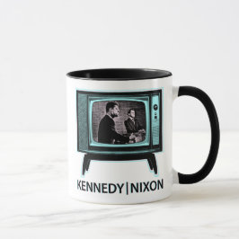 Kennedy Nixon 1960 Fernsehdebatte Tasse