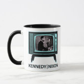 Kennedy Nixon 1960 Fernsehdebatte Tasse (Links)