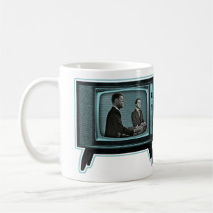 Kennedy Nixon 1960 TV-Debatte Kaffeetasse