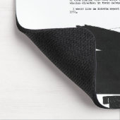 Kennedy-Notiz 1963 betreffend UFOs Mousepad (Ecke)