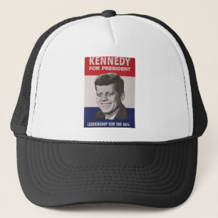 Kennedy-Plakat Truckerkappe