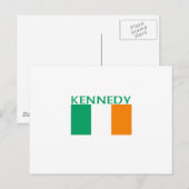 Kennedy Postkarte (Vorne/Hinten)