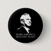 Kennedy Rfk Jr. Machen Sie Amerika wieder gesund M Button (Vorderseite)