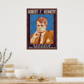 Kennedy, Robert - "Warum nicht?" Poster (Küche)