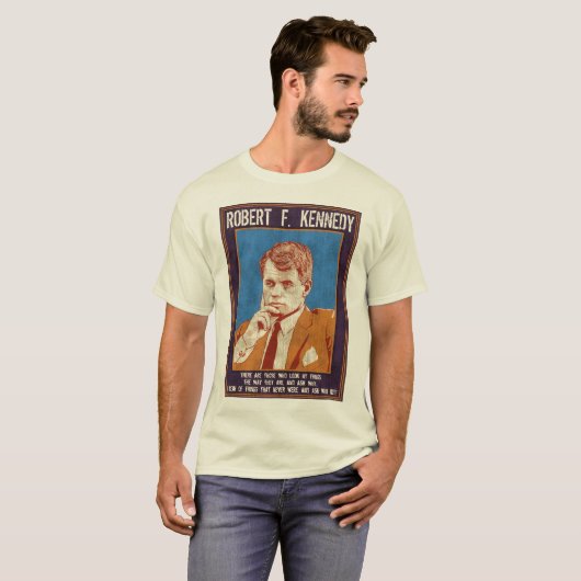 Kennedy, Robert - "warum nicht? " T-Shirt (Vorne ganz)