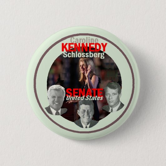 KENNEDY-Senats-Knopf Button (Vorderseite)