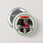KENNEDY-Senats-Knopf Button (Vorne & Hinten)