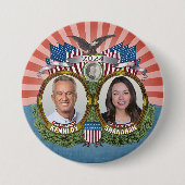 Kennedy Shanahan 2024 - Sammelkampagne Button (Vorderseite)