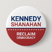Kennedy Shanahan Wahl 2024 Button (Vorderseite)