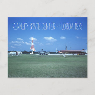 Kennedy Space Center 1973 Vintage Inspiriert Postkarte