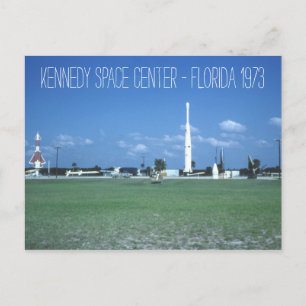 Kennedy Space Center 1973 Vintage Inspiriert Postkarte