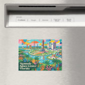 Kennedy Space Center Florida Magnet (In Situ (Geschirrspüler))