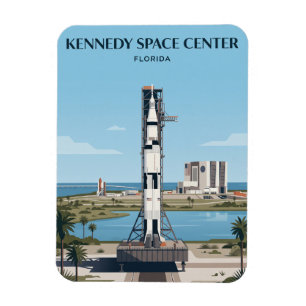 Kennedy Space Center Florida Magnet