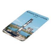 Kennedy Space Center Florida Magnet (Linke Seite)