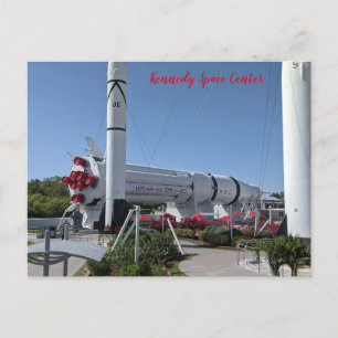 Kennedy Space Center Postcard Postkarte