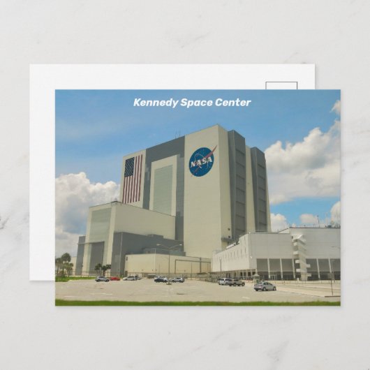 Kennedy Space Center Postcard Postkarte (Vorne/Hinten)