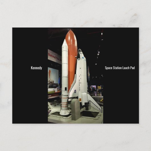 Kennedy Space Center - Start Pad Postkarte (Vorderseite)