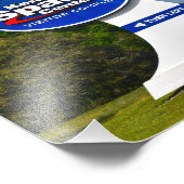 Kennedy Space Center Visitor Complex Sign Fotodruck (Ecke)