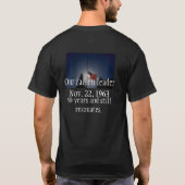 Kennedy T-Shirt (Rückseite)