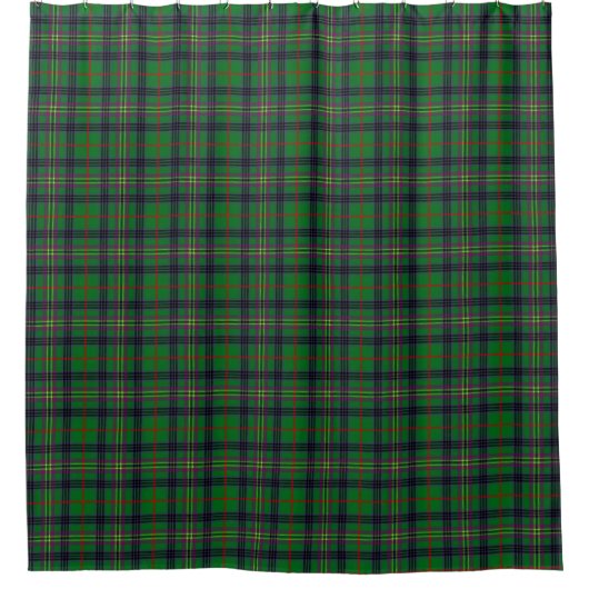 Kennedy Tartan Duschvorhang (Vorderseite)