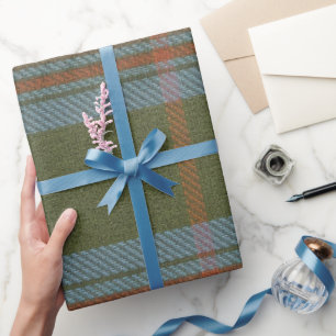 Kennedy Tartan Leichtes Woll-Look Geschenkpapier
