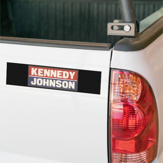 Kennedy- und Johnson-Aufkleber Autoaufkleber (Auf Lkw)