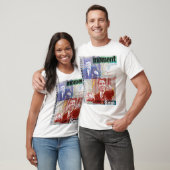Kennedy und Obama T-Shirt (Unisex)