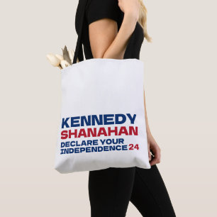Kennedy und Shanahan 2024 Slogan Tasche