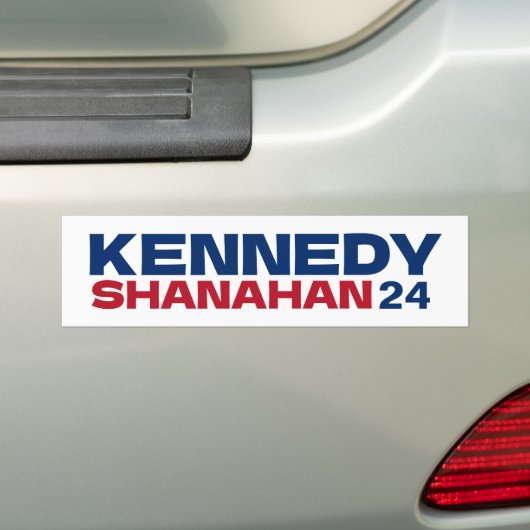 Kennedy und Shanahan-Wahl 2024 Autoaufkleber (Auf Auto)