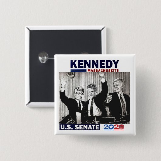 Kennedy US Senat 2020 Button (Vorne & Hinten)