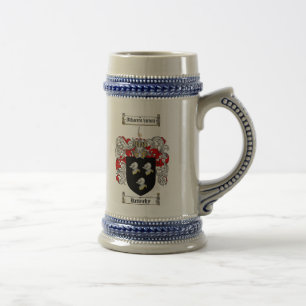 Kennedy-Wappen Stein / Kennedy-Wappenschild Stein Bierglas