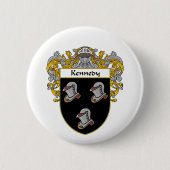 Kennedy-Wappen (überzogen) Button (Vorderseite)