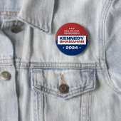 Kennedy x Shanahan 2024 Wahl Button (Beispiel)