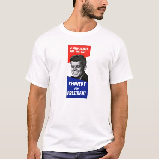 Kennedypräsidentenkampagne 1960 T-Shirt (Vorderseite)