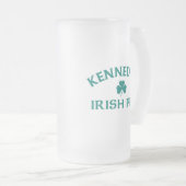 Kennedys irischer Pub Mattglas Bierglas (VorderseiteRechts)