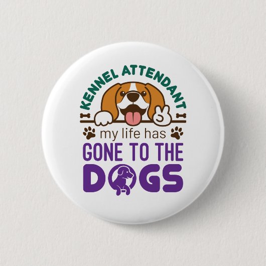 Kennel, der mein Leben verfolgt hat, ist zu den Hu Button (Vorderseite)