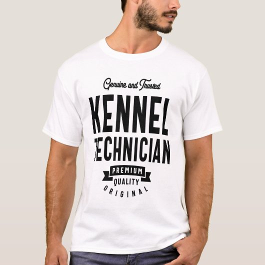 Kennel Technician Job Title-Geschenk T-Shirt (Vorderseite)