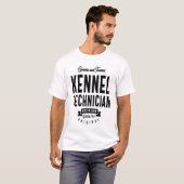 Kennel Technician Job Title-Geschenk T-Shirt (Vorne ganz)