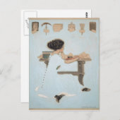 Kennen Sie alle Männer durch diese Geschenke von C Postkarte (Vorne/Hinten)