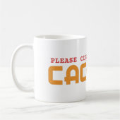 KENNEN SIE BITTE IHREN CACHE - COMPUTERSPASS. KAFFEETASSE (Links)