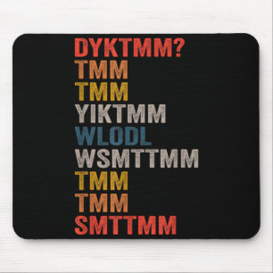 Kennen Sie den Muffin-Mann Dyktmm Lustige Aussage  Mousepad