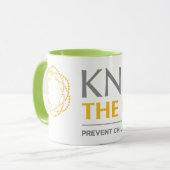 Kennen Sie die Glühen-Kaffee-Tasse Tasse (Vorderseite Links)