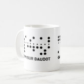 Kennen Sie Ihr Baudot Kaffeetasse (Vorderseite Links)