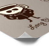 Kennen Sie Ihre Kaffeekartenkarte Poster (Ecke)