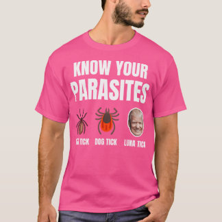 Kennen Sie Ihre Parasiten Anti-Trump Funny Luna Ti T-Shirt