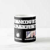 Kennen Sie Ihre Parasiten gegen Trump.pnng Kaffeetasse (Mittel)