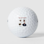 Kennen Sie Ihre Parasiten Golfball (Vorderseite)